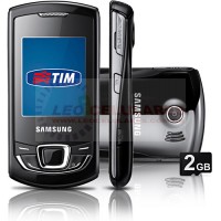 Samsung E2550l Preto - 1.3mp, Cartão 1g, Mp3, Bluetooth